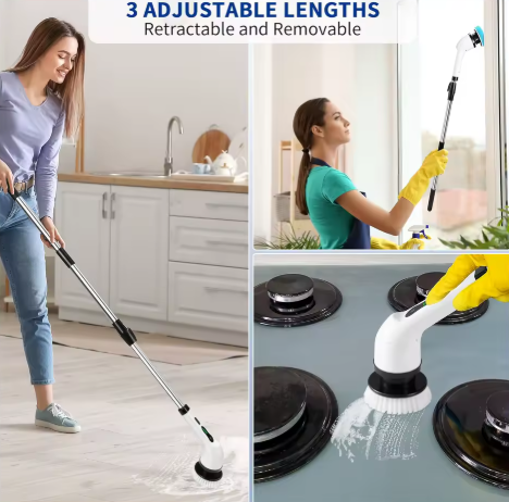 Multifunctional Electric Cleaning Brush 9-in-1